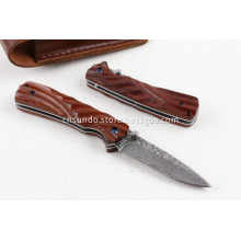 Damascus Steel Blanks Hunting Knife